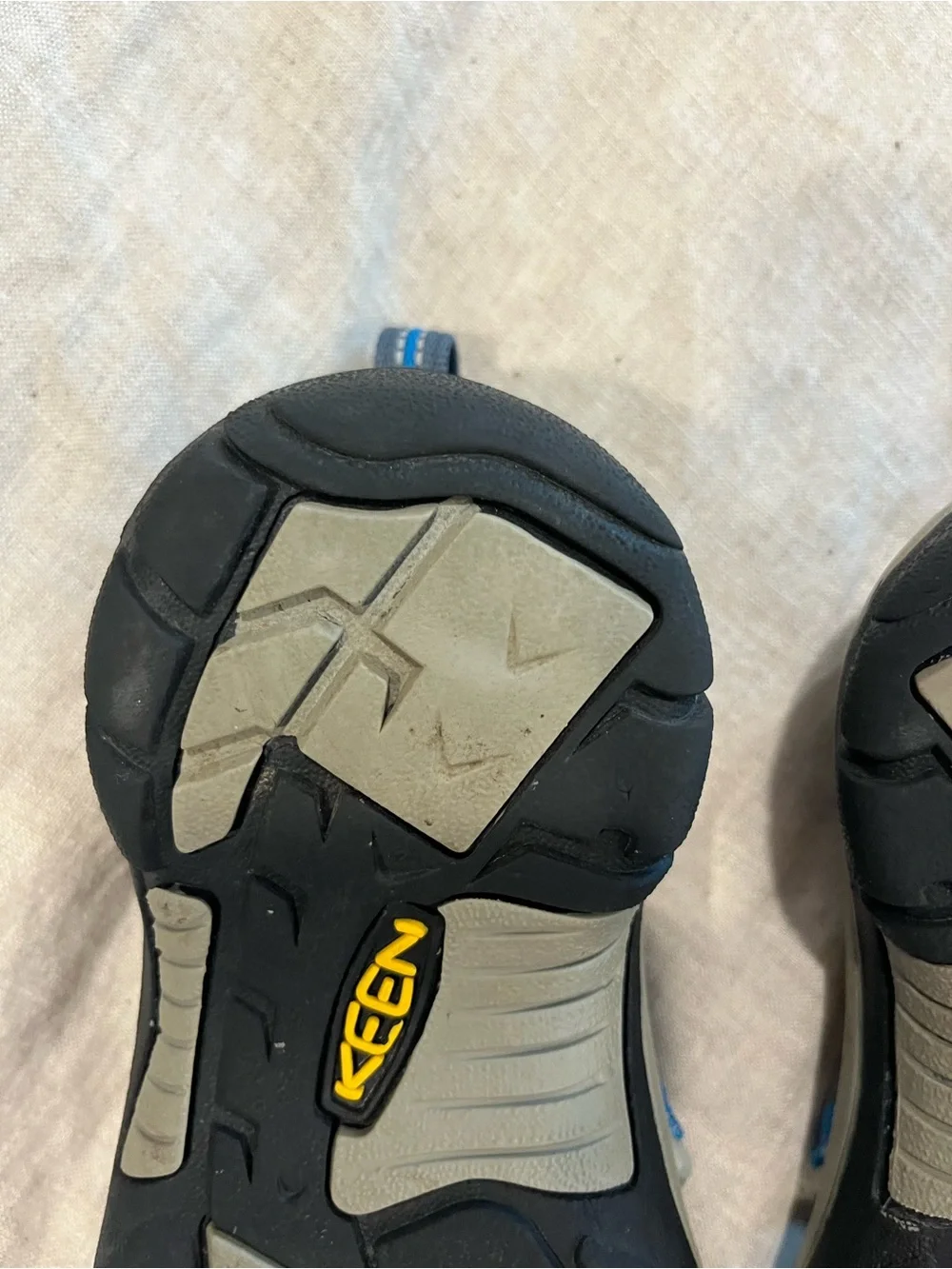 KEEN Kids Closed-Toe Sport Sandals in Blue and Navy - Lightweight Active Sandal